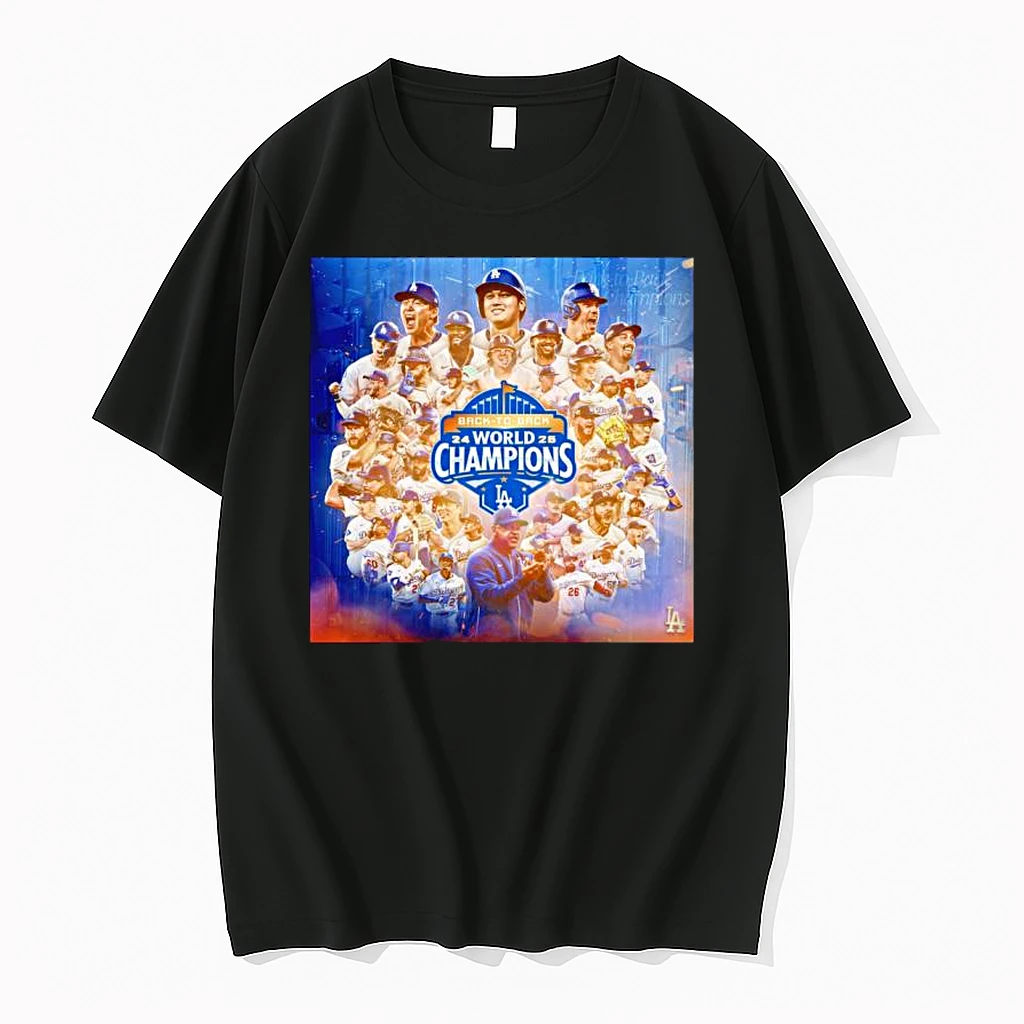 The Los Angeles Dodgers Are Back To Back 2025 World Series Champions Shirts