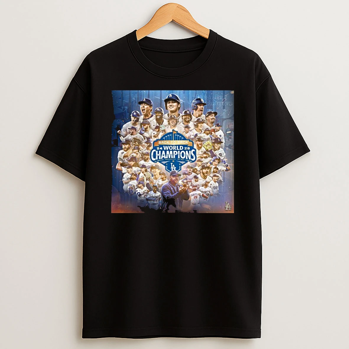 The Los Angeles Dodgers Are Back To Back World Series Champions Shirts