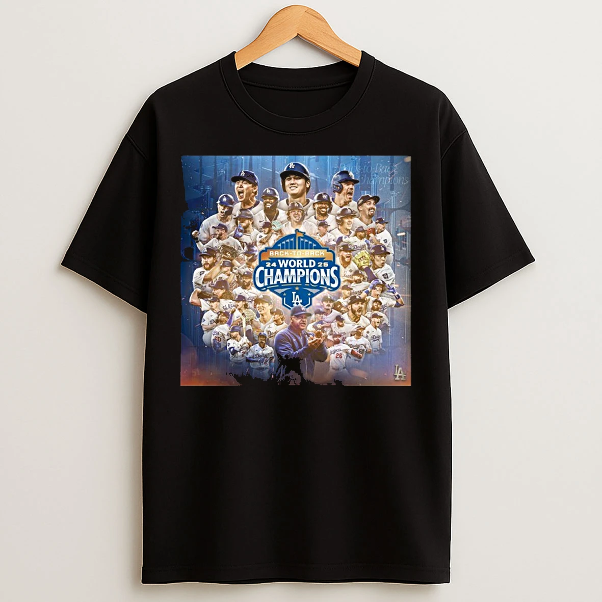 The Los Angeles Dodgers Are Back To Back World Series Champions T Shirts