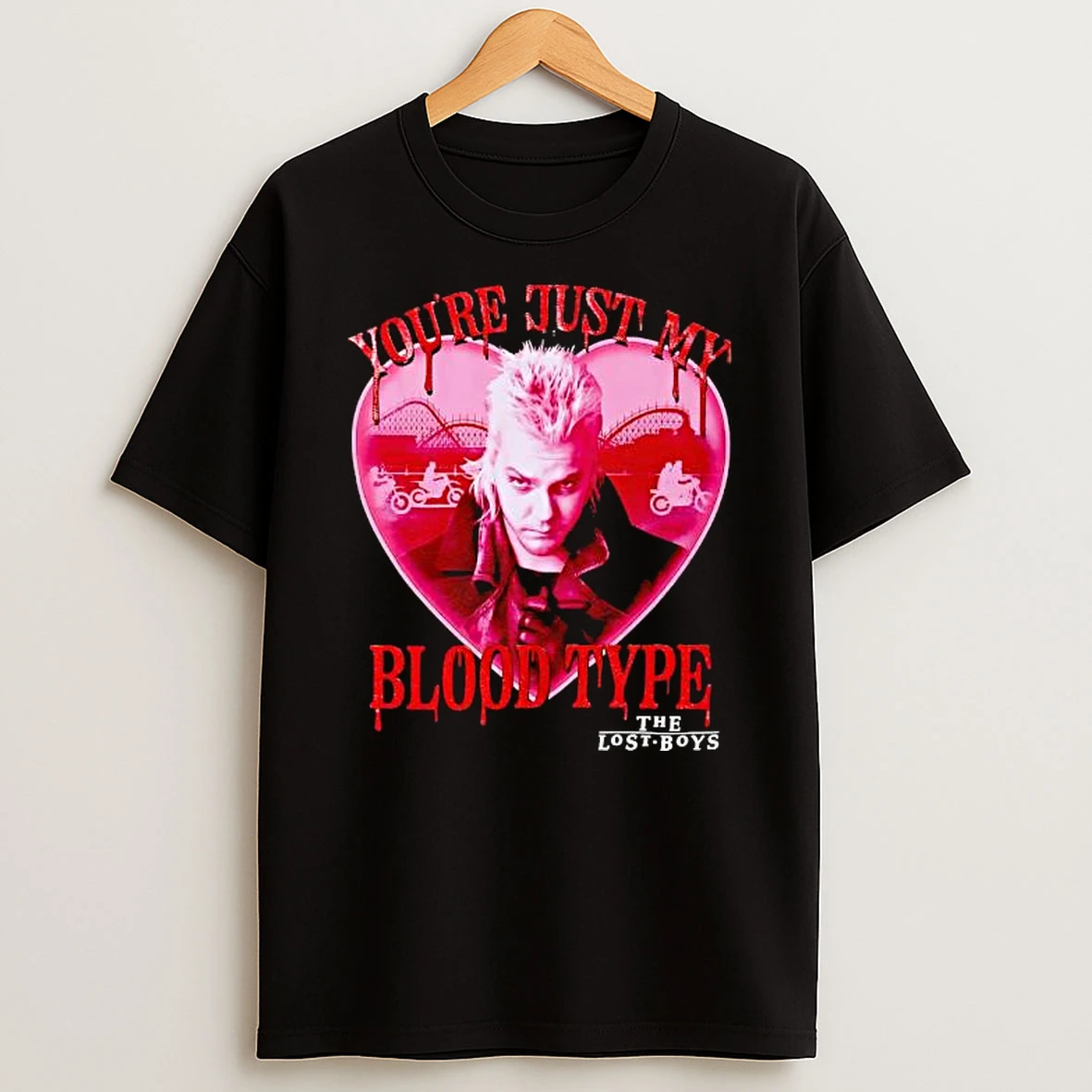 The Lost Boys Blood Type Glitter Classic Shirts