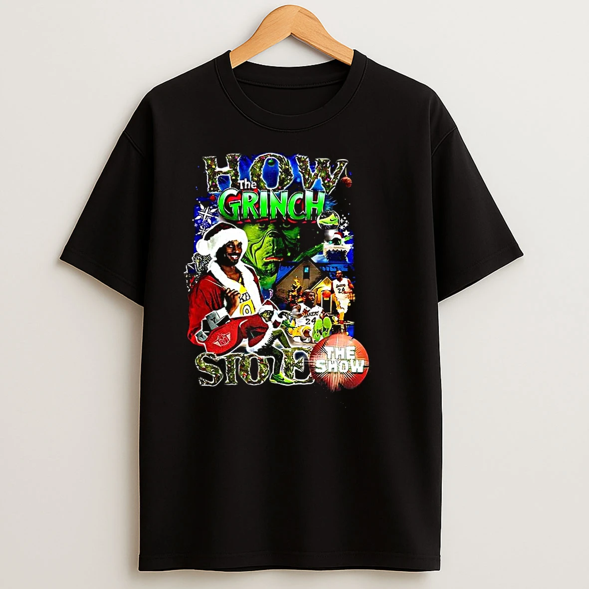 The Mamba X How The Grinch Stole The Show Christmas T Shirts