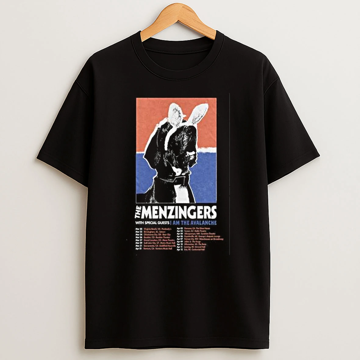 The Menzingers March April Tour 2026 Shirts