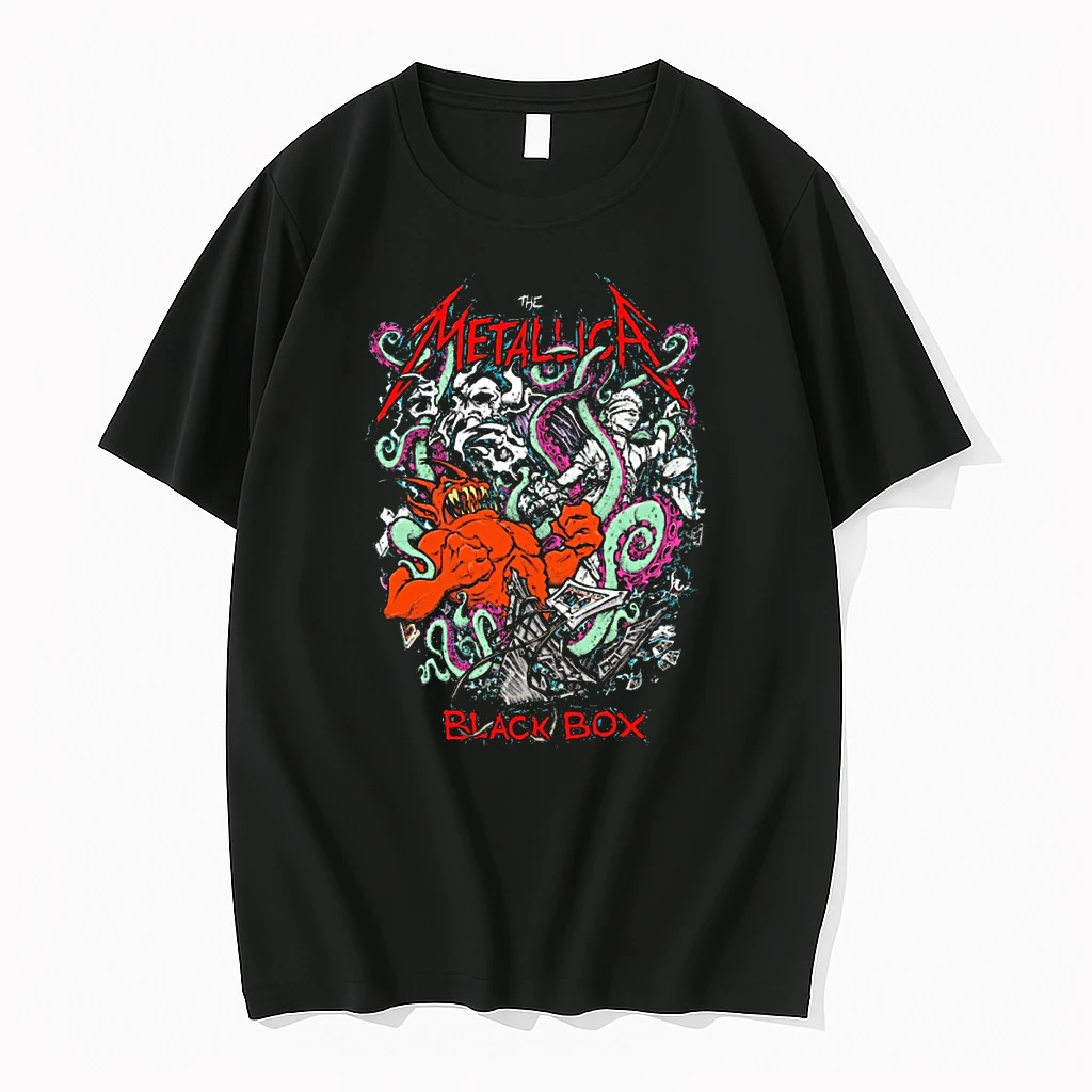 The Metallica Black Box Eruption 2025 Fanart Shirts
