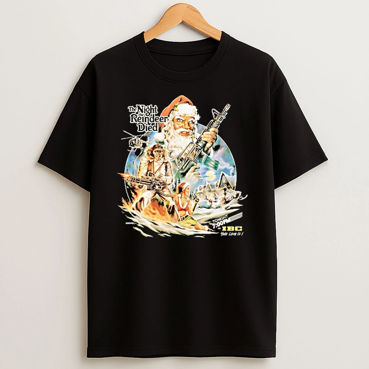 The Night The Reindeer Died Santa Ibc Christmas Shirts