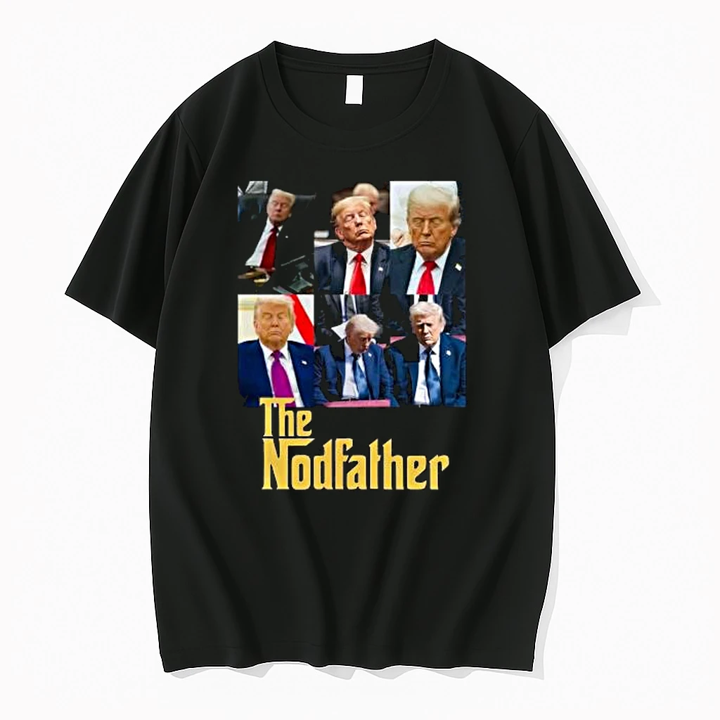 The Nodfather Funny Trump Sleeping Shirts