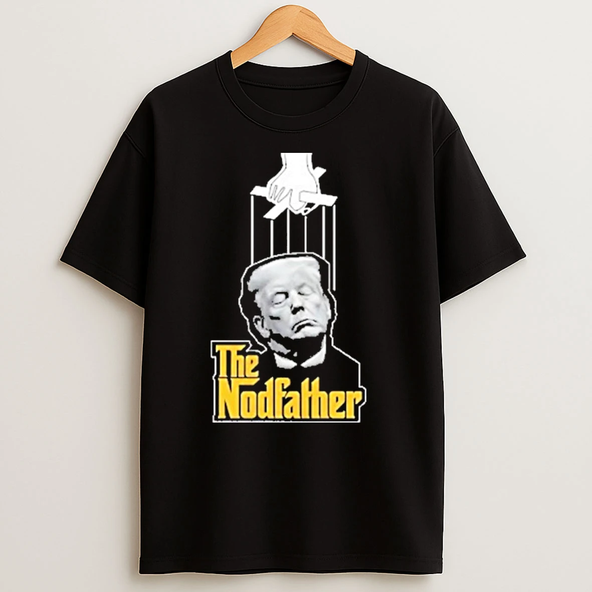 The Nodfather Trump Sleeping Funny T Shirts