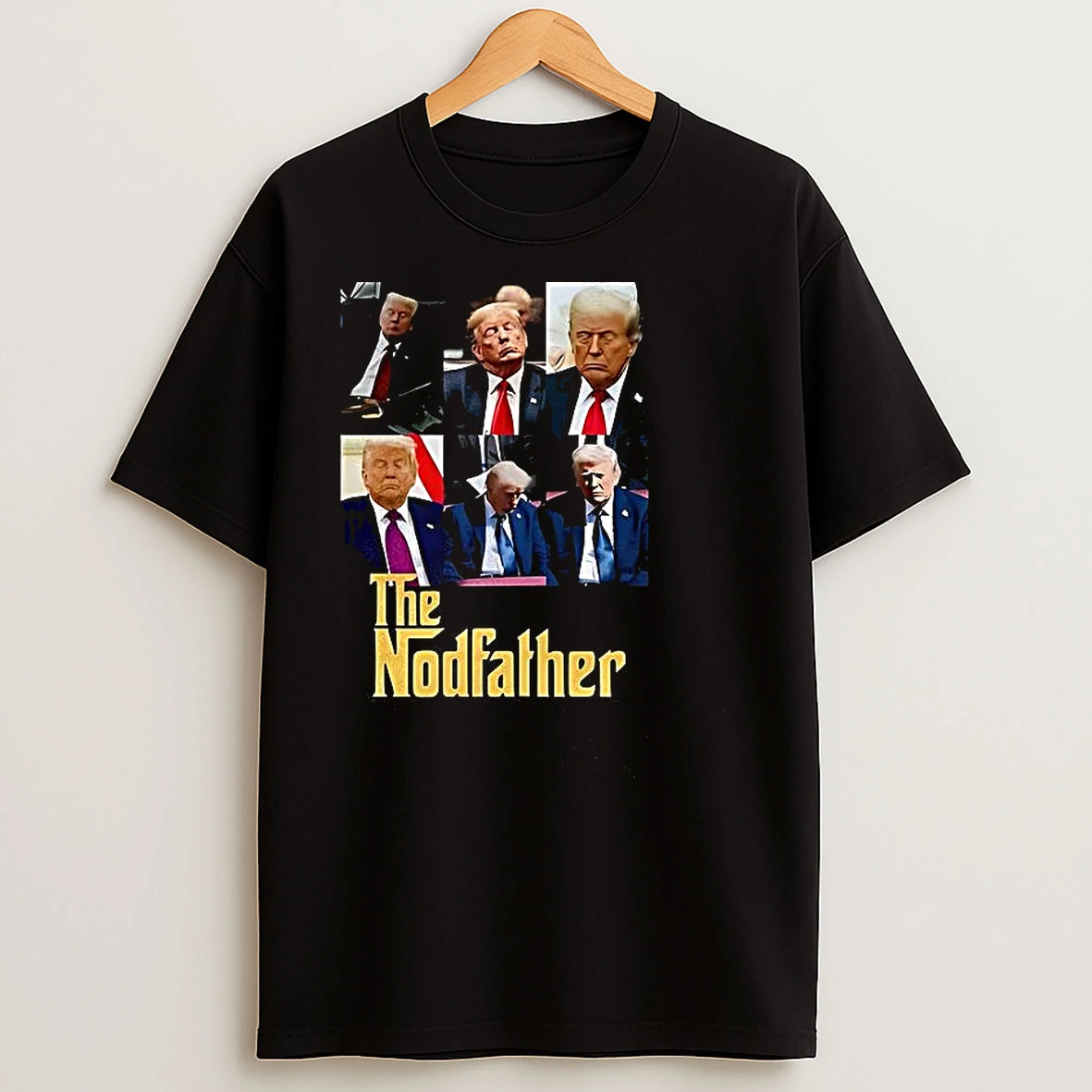 The Nodfather Trump Sleeping T Shirts