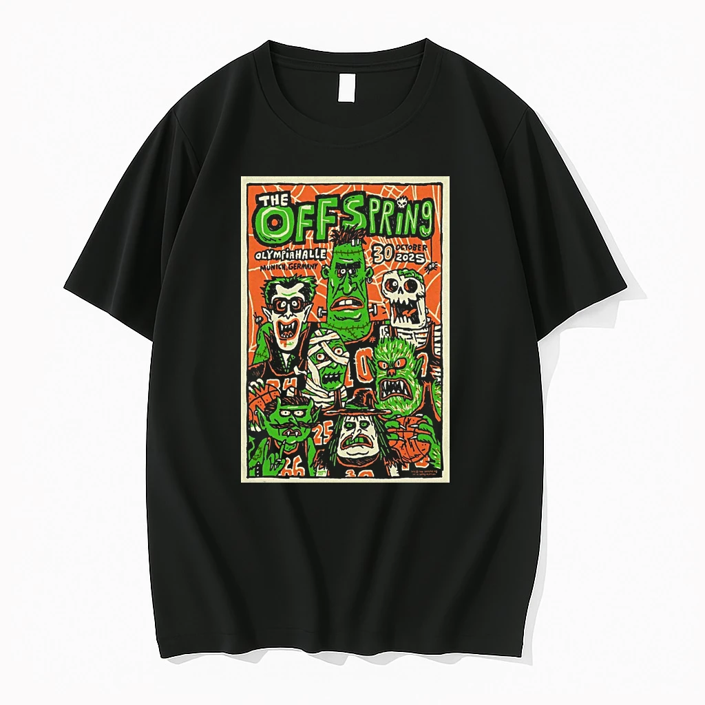 The Offspring Olympiahalle Munich Germany October 30 2025 Show Shirts