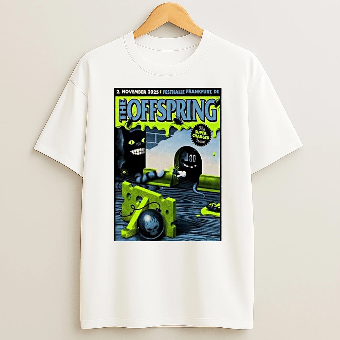 The Offspring Festhalle Frankfurt De Nov 2 2025 Shirts