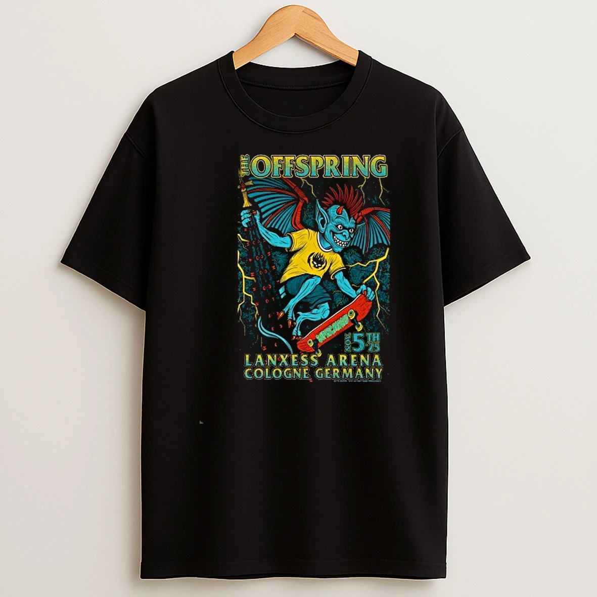 The Offspring Lanxess Arena Cologne Germany 11 5 2025 Shirts