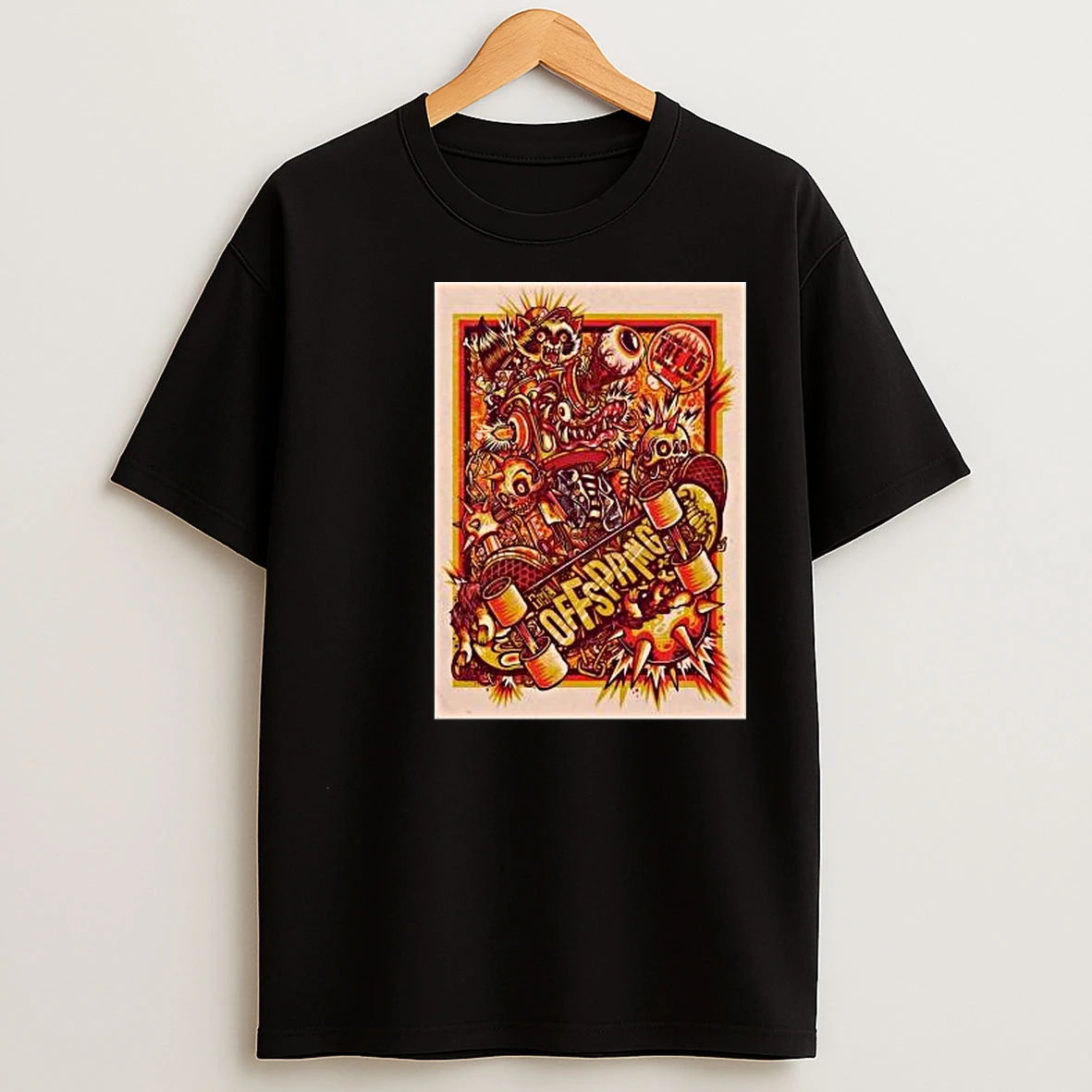The Offspring London Uk November 14 2025 Circle Black T Shirts