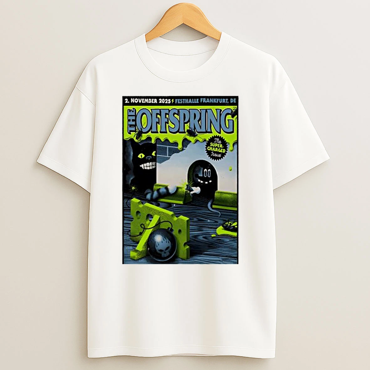 The Offspring Nov 2 2025 Festhall Frankfurt De T Shirts