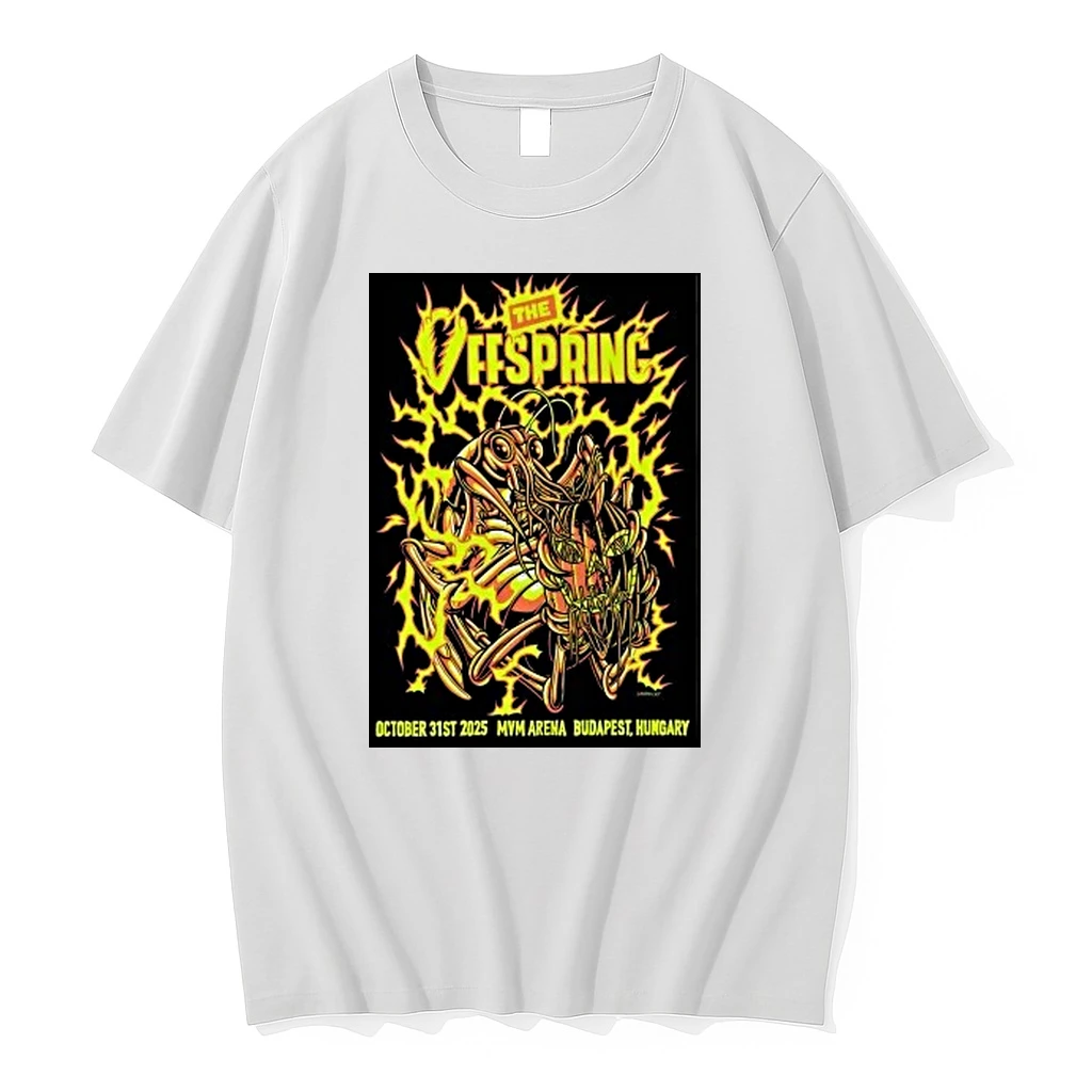 The Offspring Oct 31 2025 Budapest Hungary Shirts