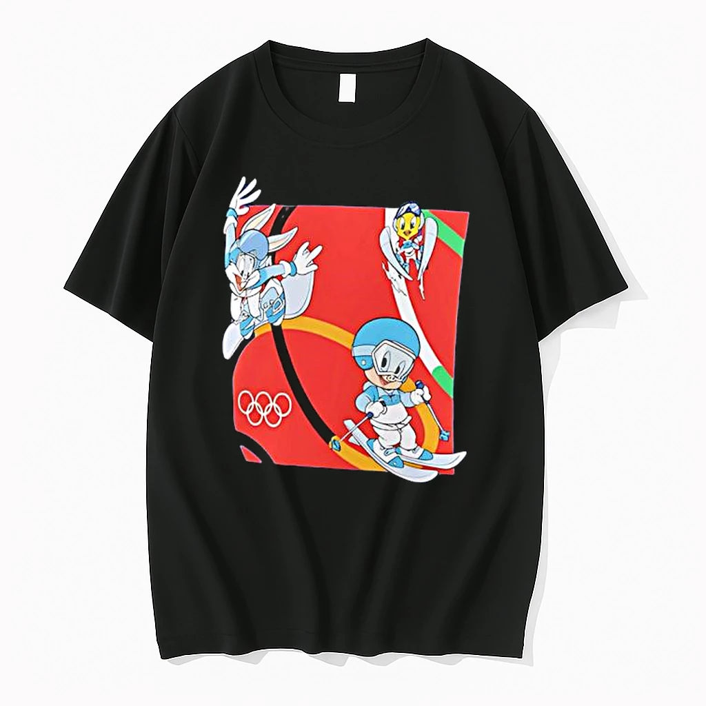 The Olympic Collection X Looney Tunes Collage Graphic Shirts