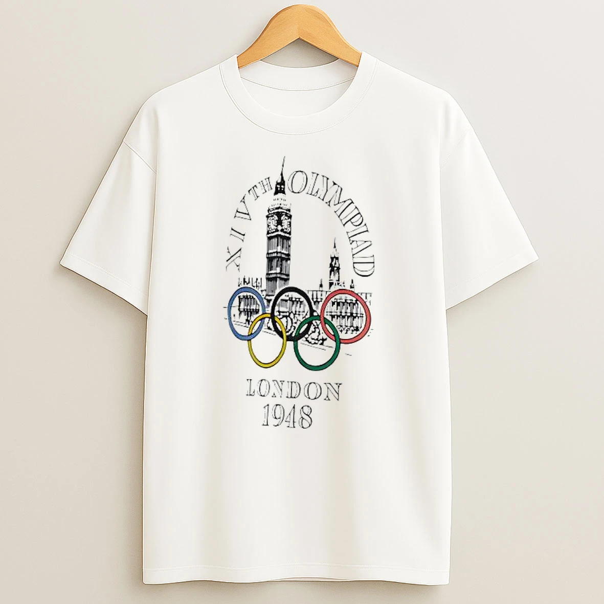 The Olympic Heritage Collection London 1948 Logo Shirts