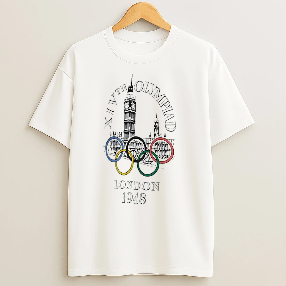 The Olympic Heritage Collection London 1948 Logo T Shirts