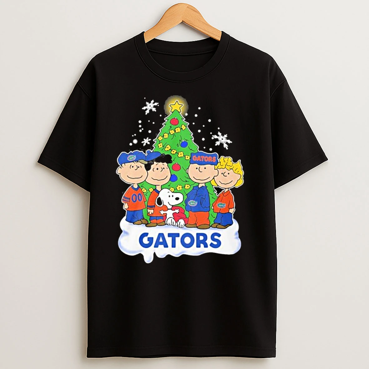 The Peanuts Florida Gators Merry Christmas 2025 T Shirts