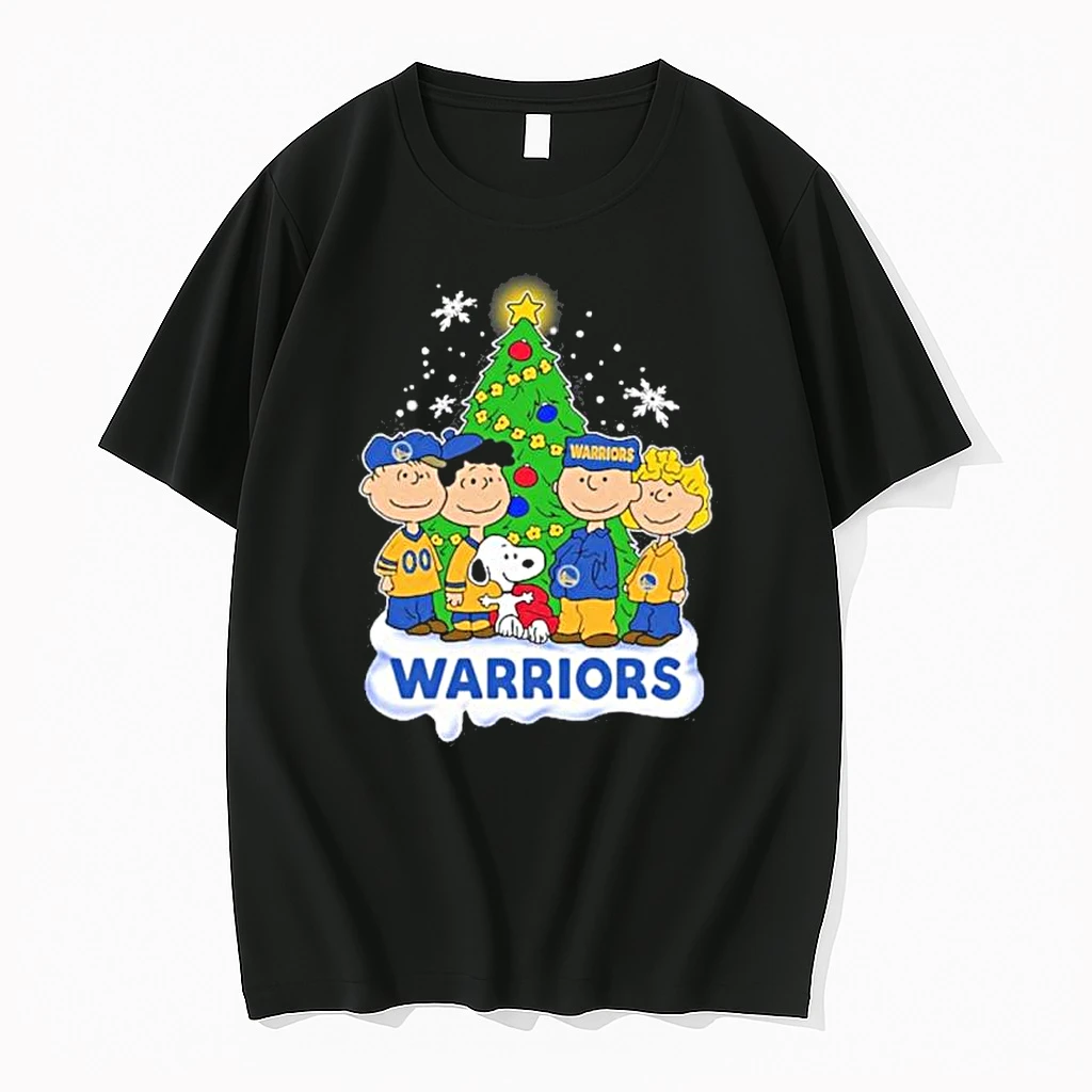 The Peanuts Golden State Warriors Merry Christmas Shirts