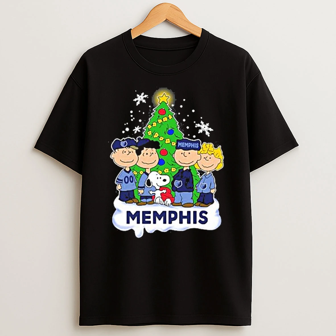 The Peanuts Memphis Grizzlies Merry Christmas Shirts