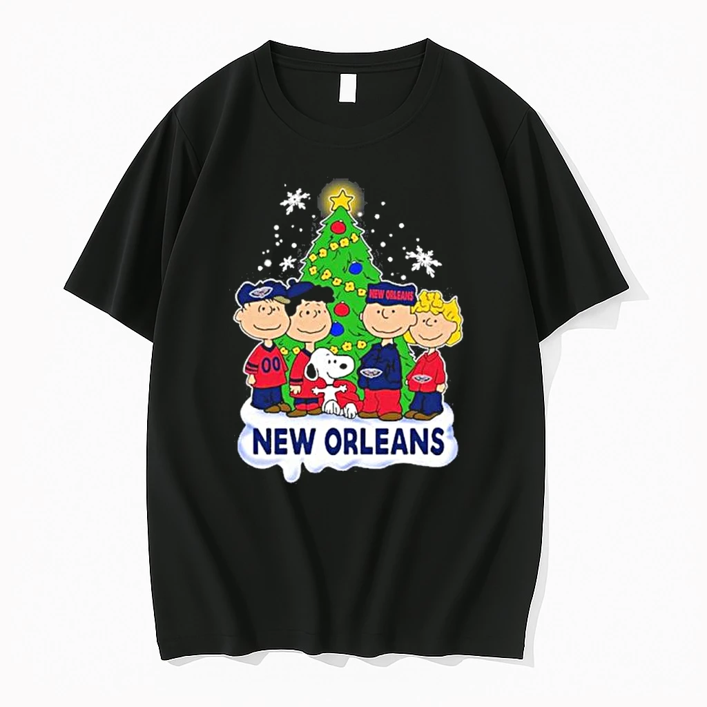 The Peanuts New Orleans Pelicans Merry Christmas Shirts