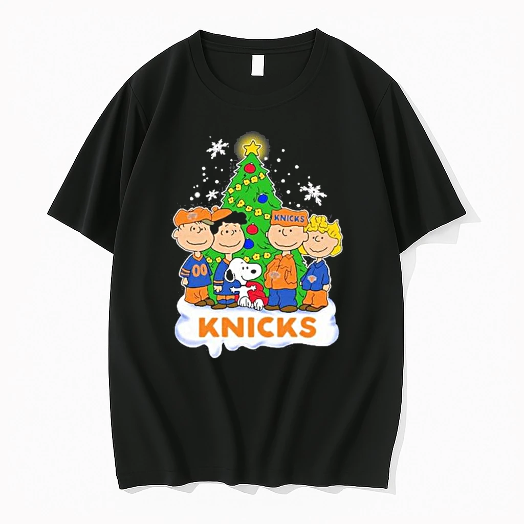 The Peanuts New York Knicks Merry Christmas Shirts