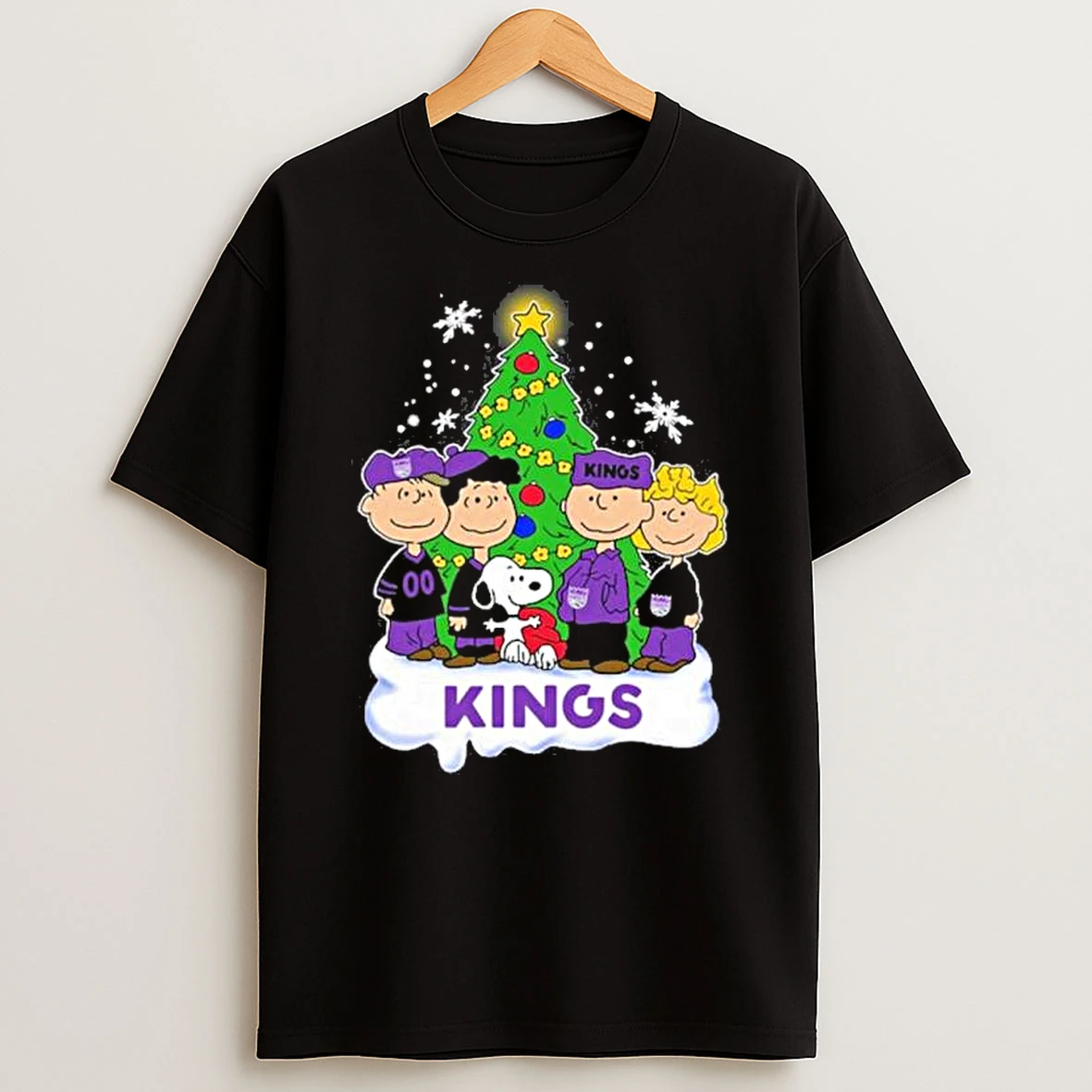 The Peanuts Sacramento Kings Merry Christmas Shirts