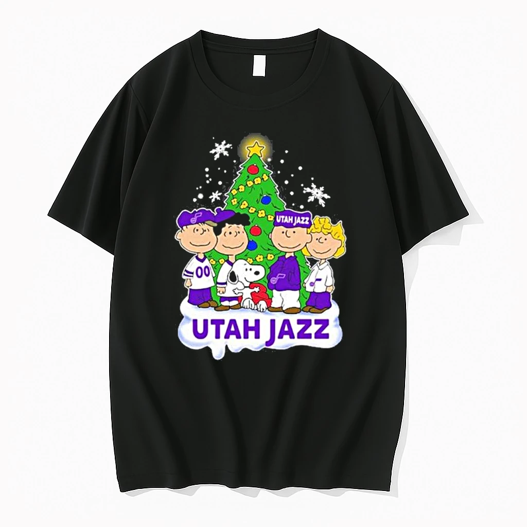 The Peanuts Utah Jazz Merry Christmas Shirts