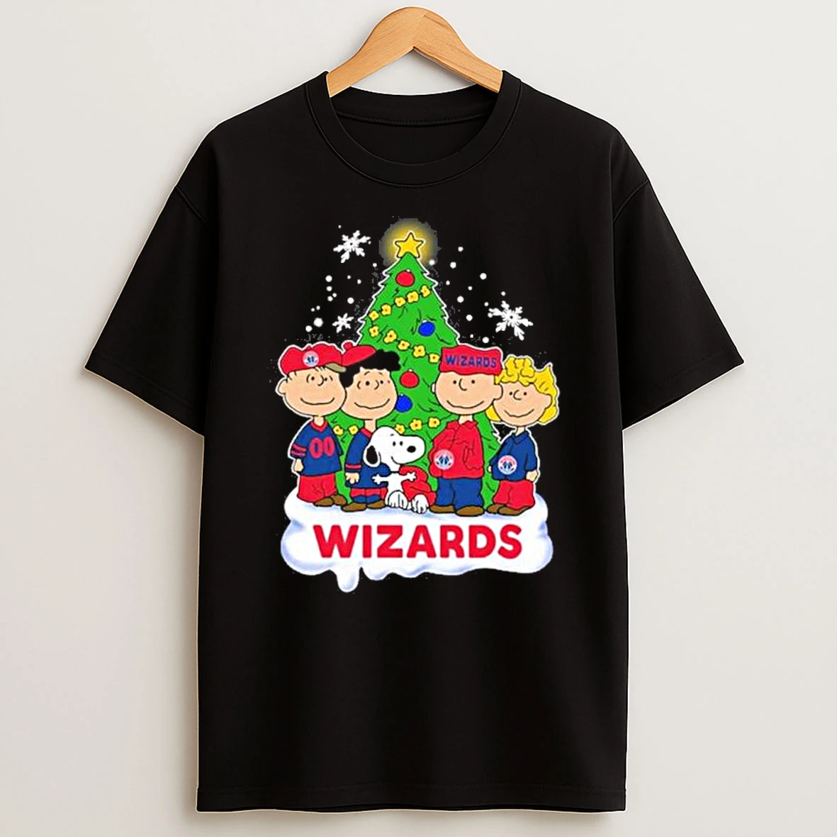 The Peanuts Washington Wizards Merry Christmas Shirts