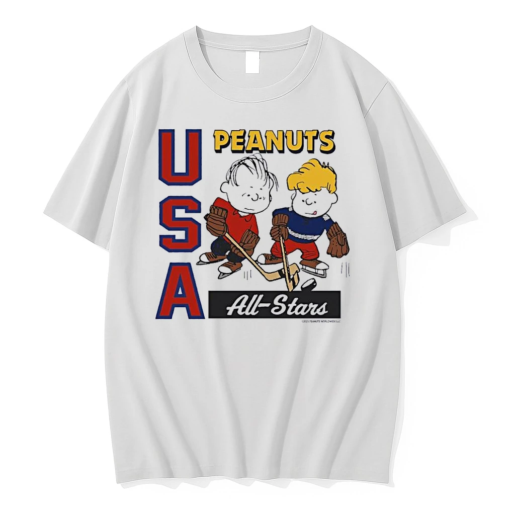 The Peanuts X Usa Hockey All Stars Shirts