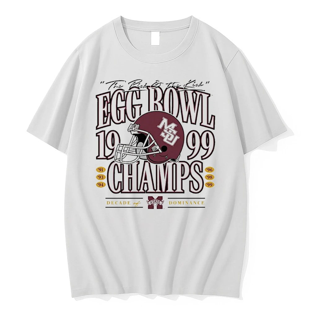 The Pick And The Kick Mississippi State Bulldogs 99 Egg Bowl Champs Decade Dominance Shirts