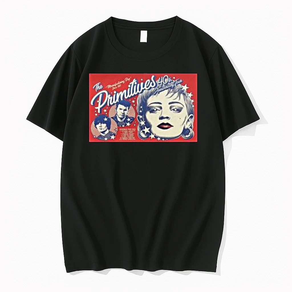 The Primitives 40th Anniversary Uk Tour November 2025 Shirts