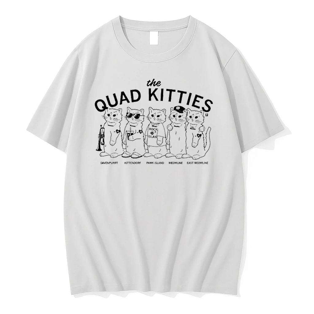 The Quad Kitties Davenpurrt Kittendorf Pawk Island Meowline East Meowline Shirts