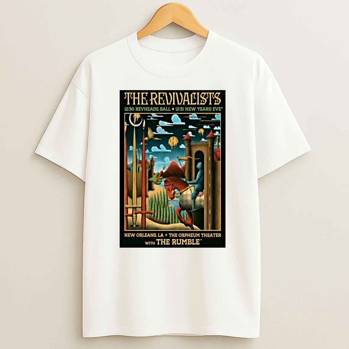The Revivalists Dec 30 31 2025 Orpheum Theater In New Orleans La Shirts