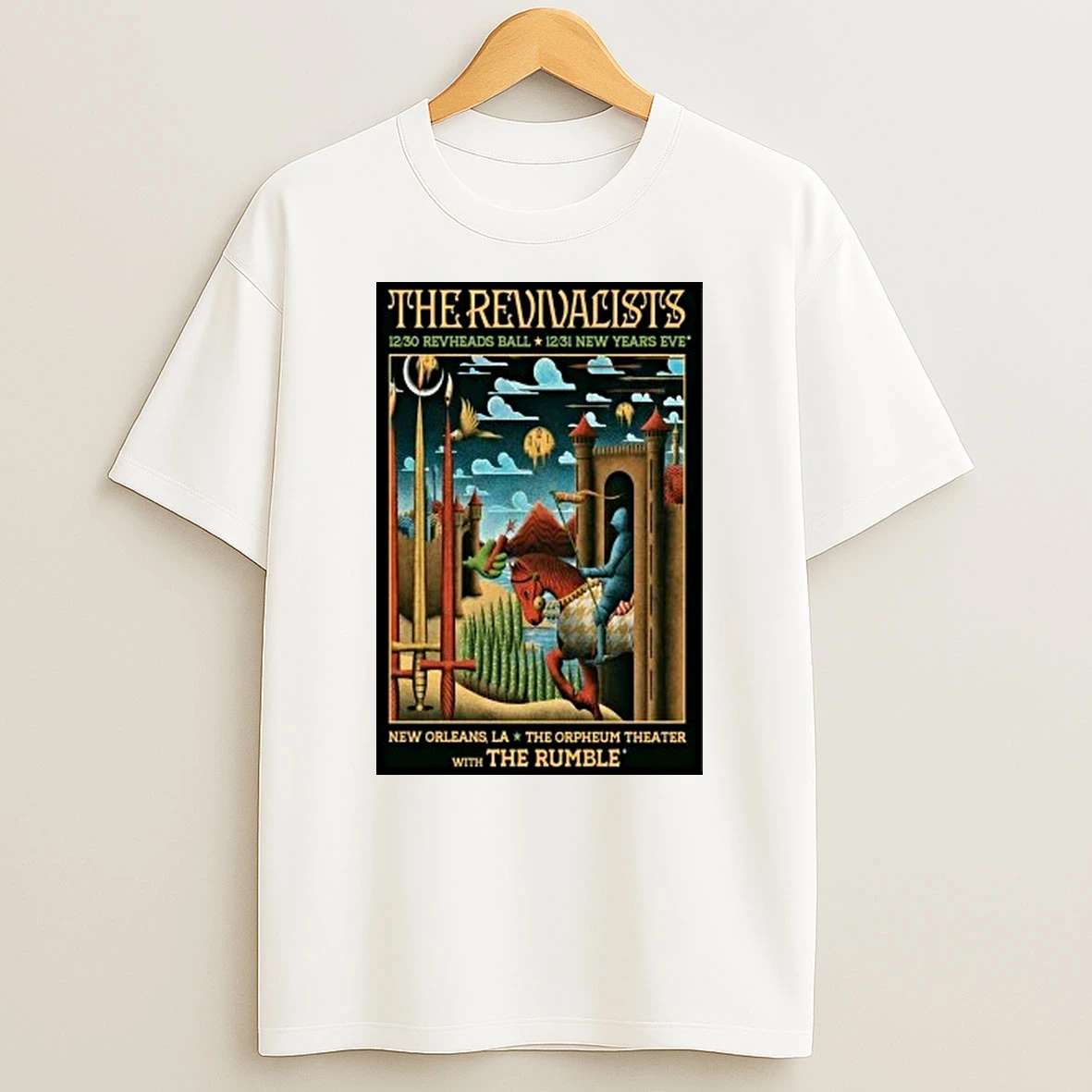 The Revivalists Dec 30 31 2025 Orpheum Theater New Orleans La Shirts