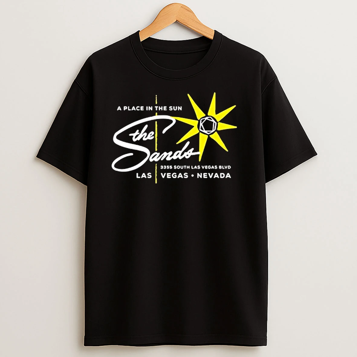 The Sands A Place In The Sun Vintage Las Vegas T Shirts