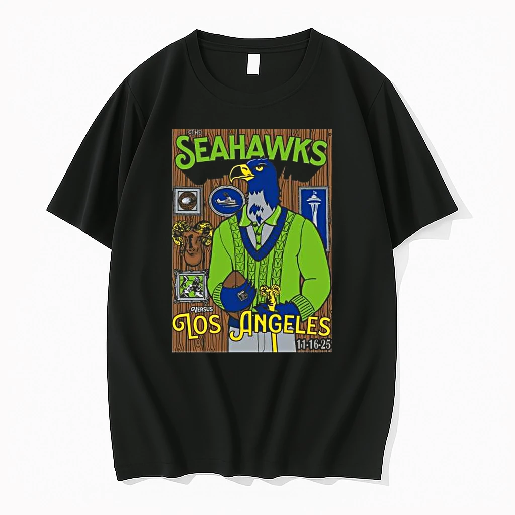 The Seattle Seahawks Vs Los Angeles Rams 2025 Rivalries Series Shirts