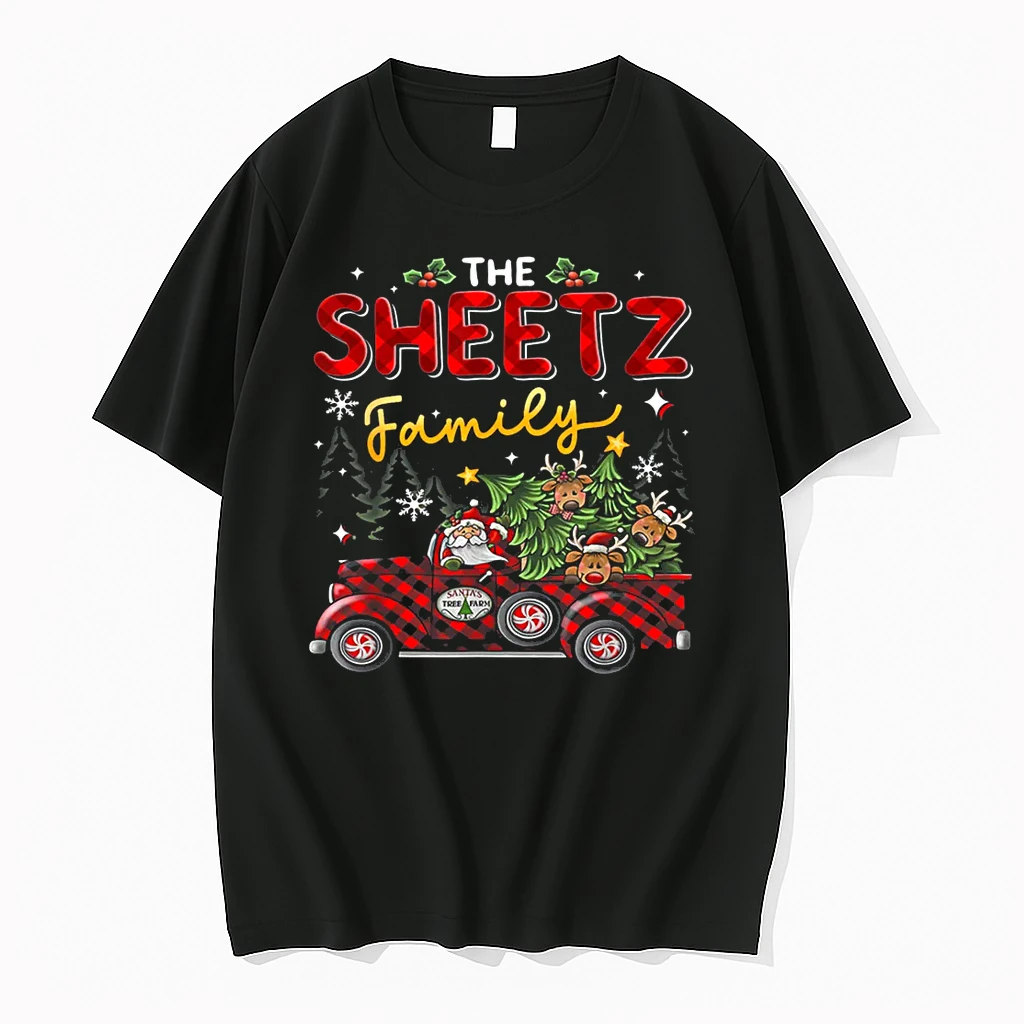 The Sheetz Family Christmas Matching Pajamas Group Shirts