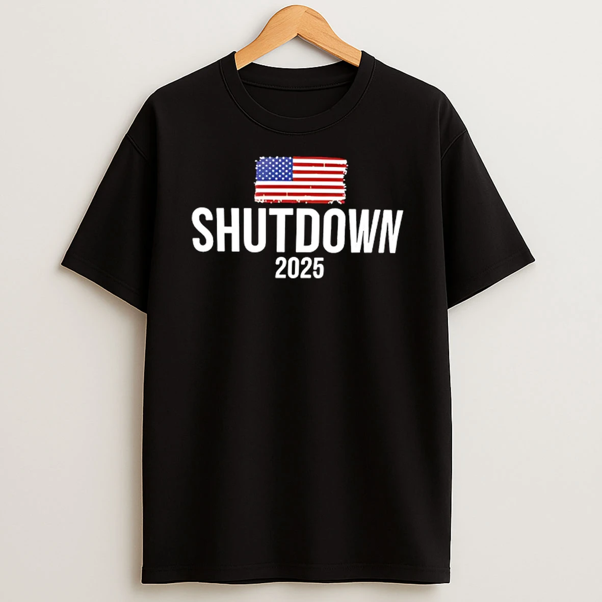 The Shutdown 2025 Usa Flag Shirts