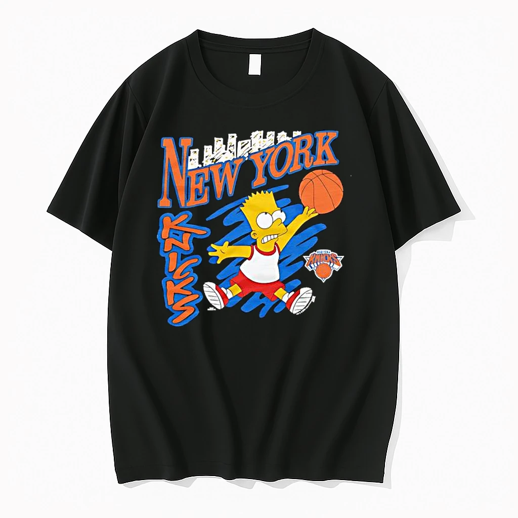 The Simpsons Bart X New York Knicks Shirts