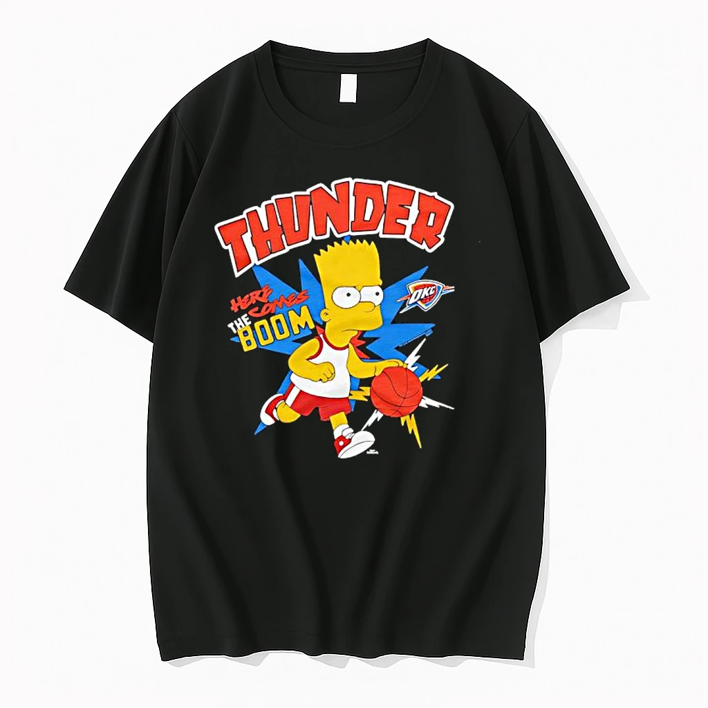 The Simpsons Bart X Oklahoma City Thunder Shirts