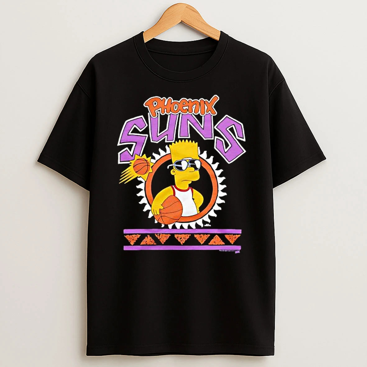 The Simpsons Bart X Phoenix Suns Shirts