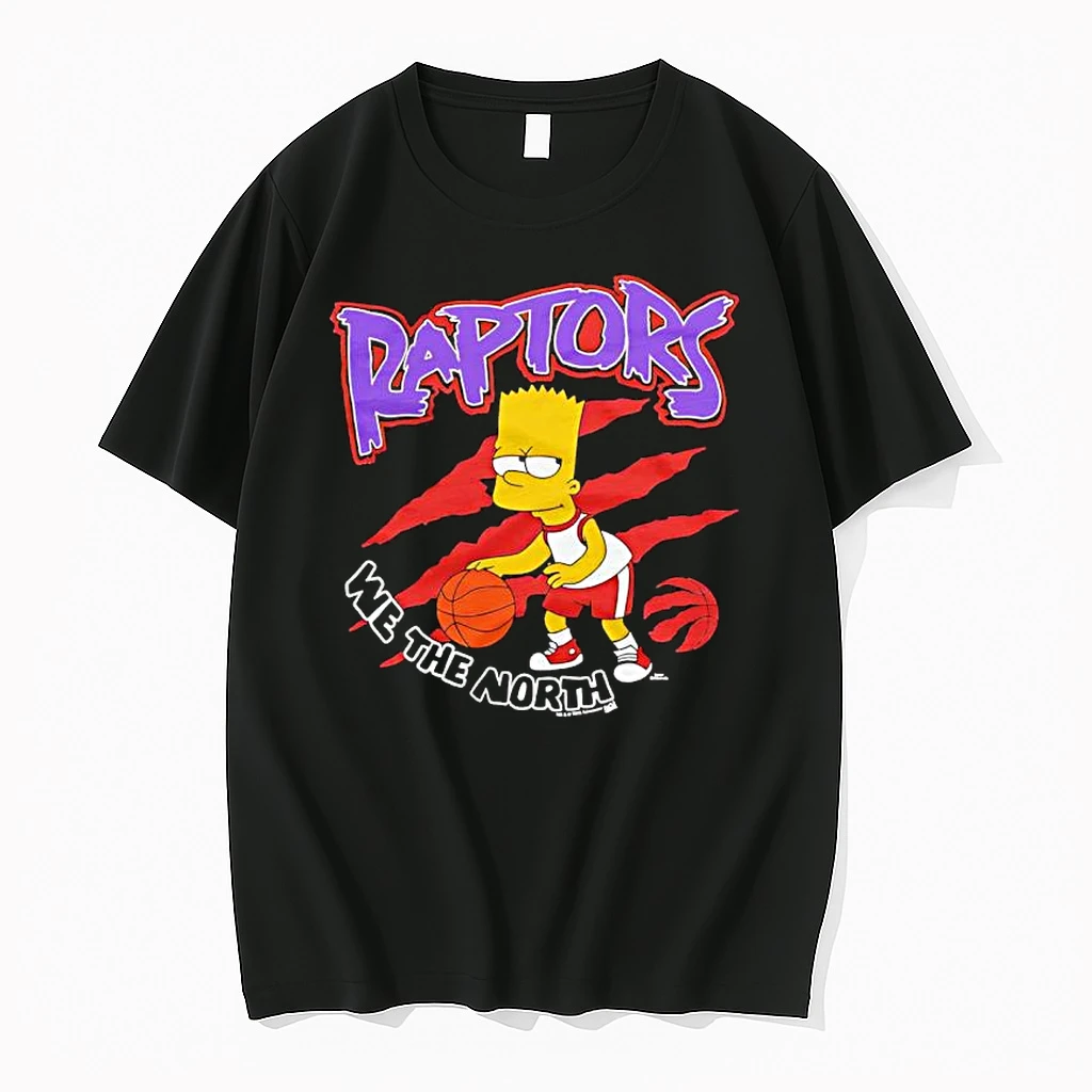 The Simpsons Bart X Toronto Raptors Shirts