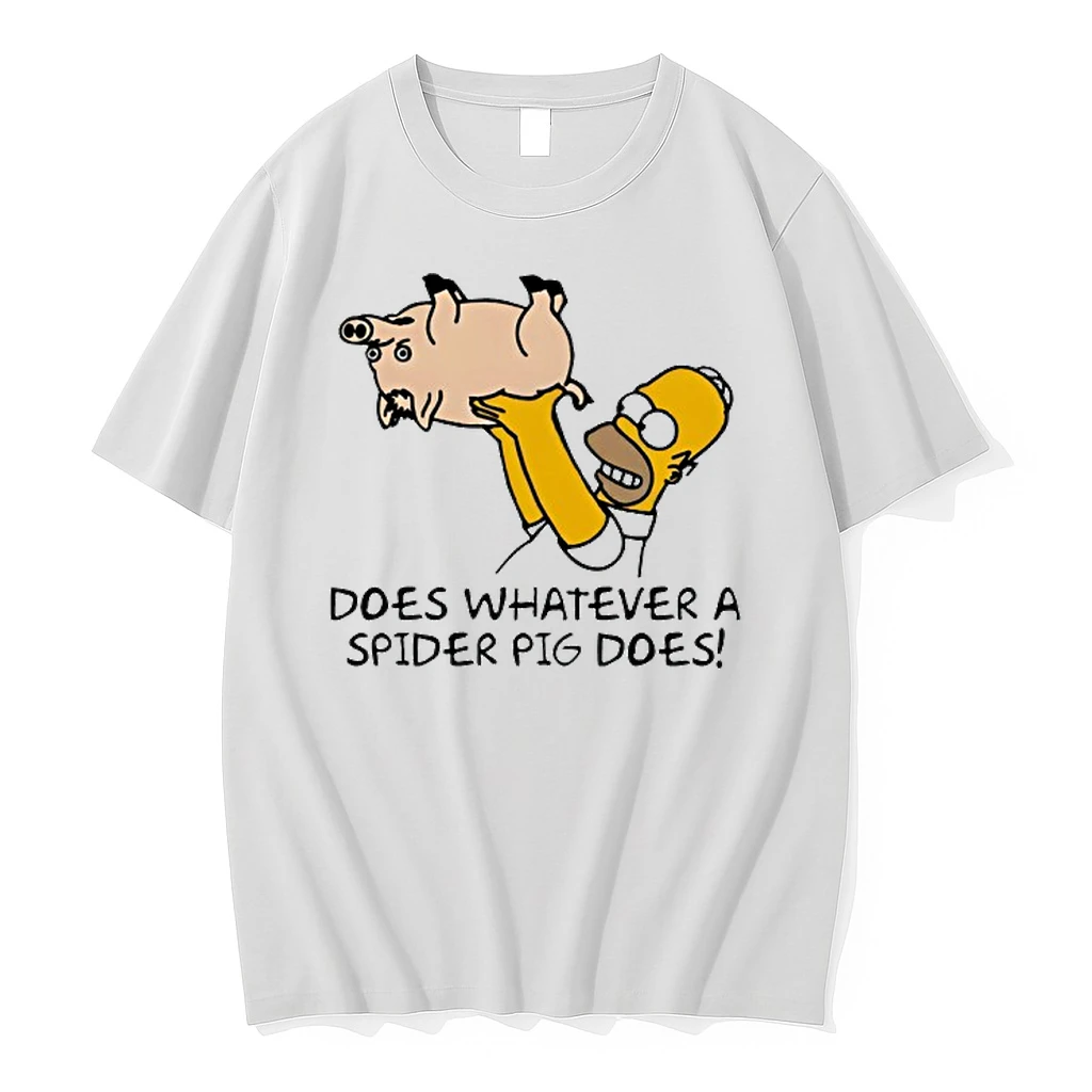 The Simpsons Does Whatever A Spider Pig Does Shirts