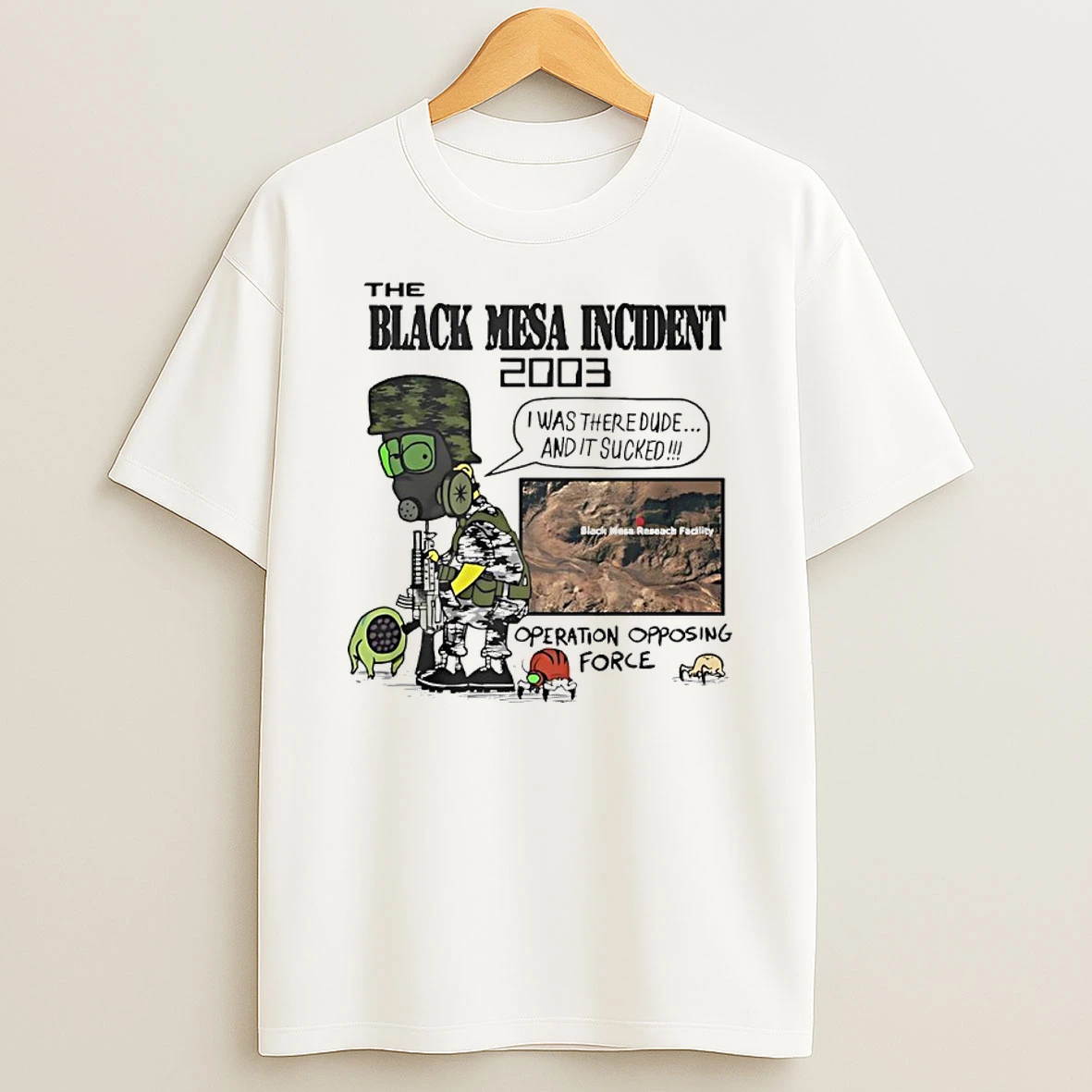 The Simpsons The Black Mesa Incident 2003 I Was Theredude And It Sucked Shirts