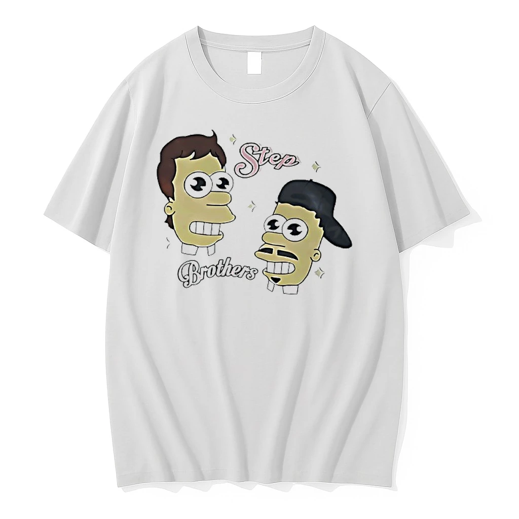 The Simpsons Style Step Brothers Funny Shirts