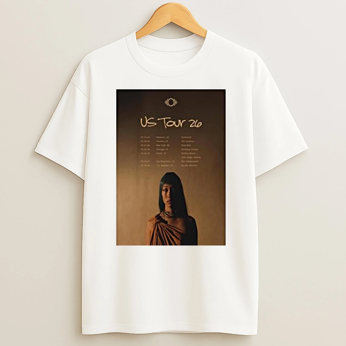 The Sundrop Garden Us Tour 2026 Shirts