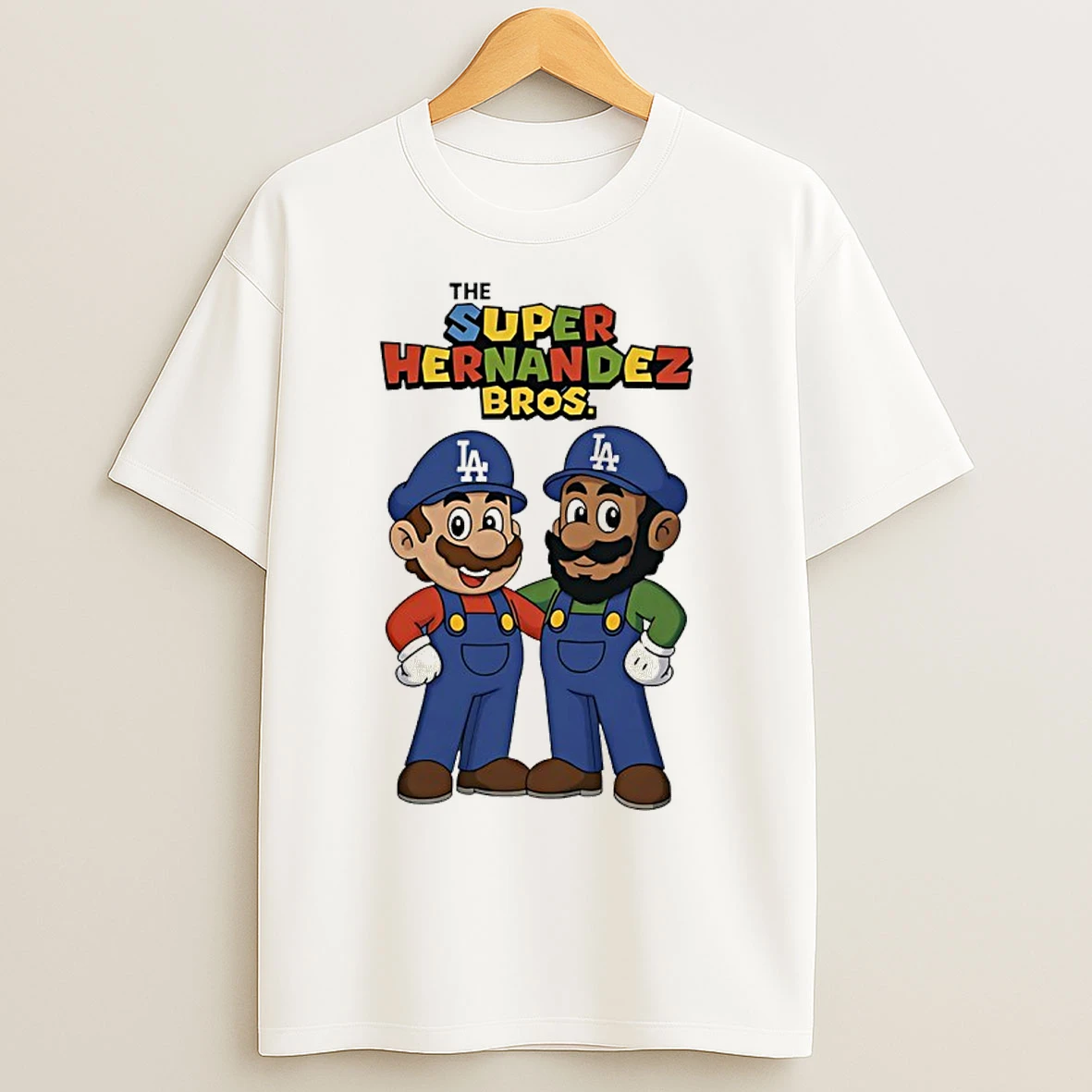 The Super Hernandez Bros Kike Hernandez And Teoscar Hernandez Dodgers T Shirts