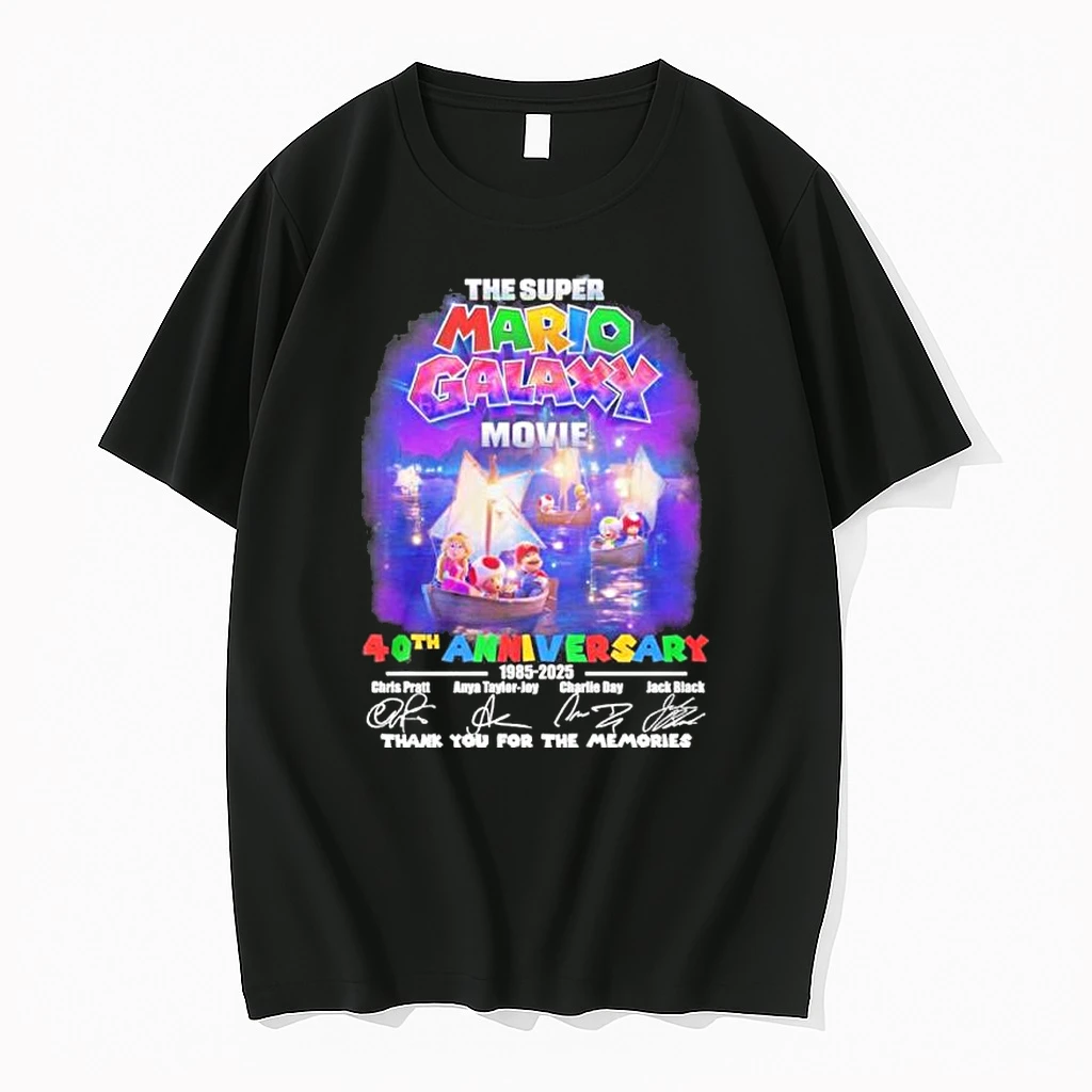 The Super Mario Galaxy Movie 40th Anniversary 1895 2025 Shirts