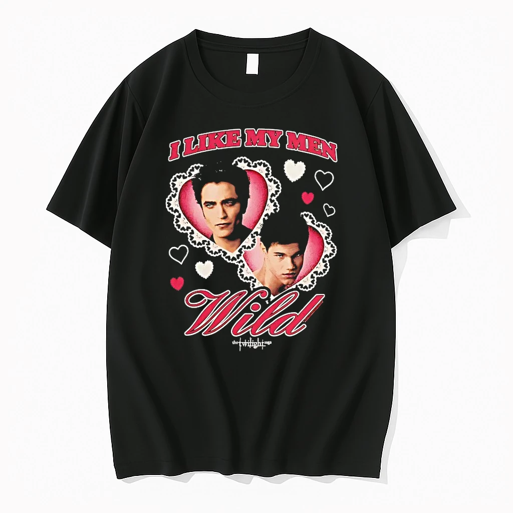 The Twilight Saga Edward And Jacob Hearts Shirts