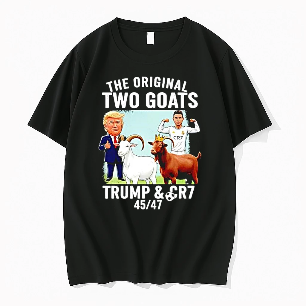 The Two Goats Trump Ronaldo Cr7 45 47 Shirts
